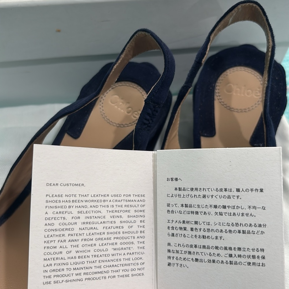Chloe Laurena Scallop Slingback Pumps - Picture 14 of 15